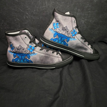 Only the tip - Grey Smoke High tops