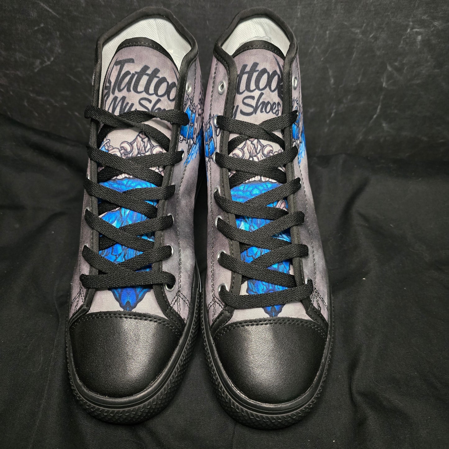 Only the tip - Grey Smoke High tops