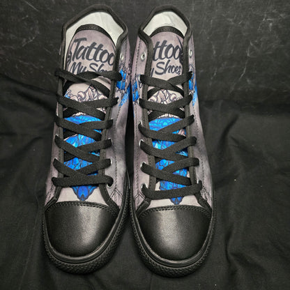 Only the tip - Grey Smoke High tops