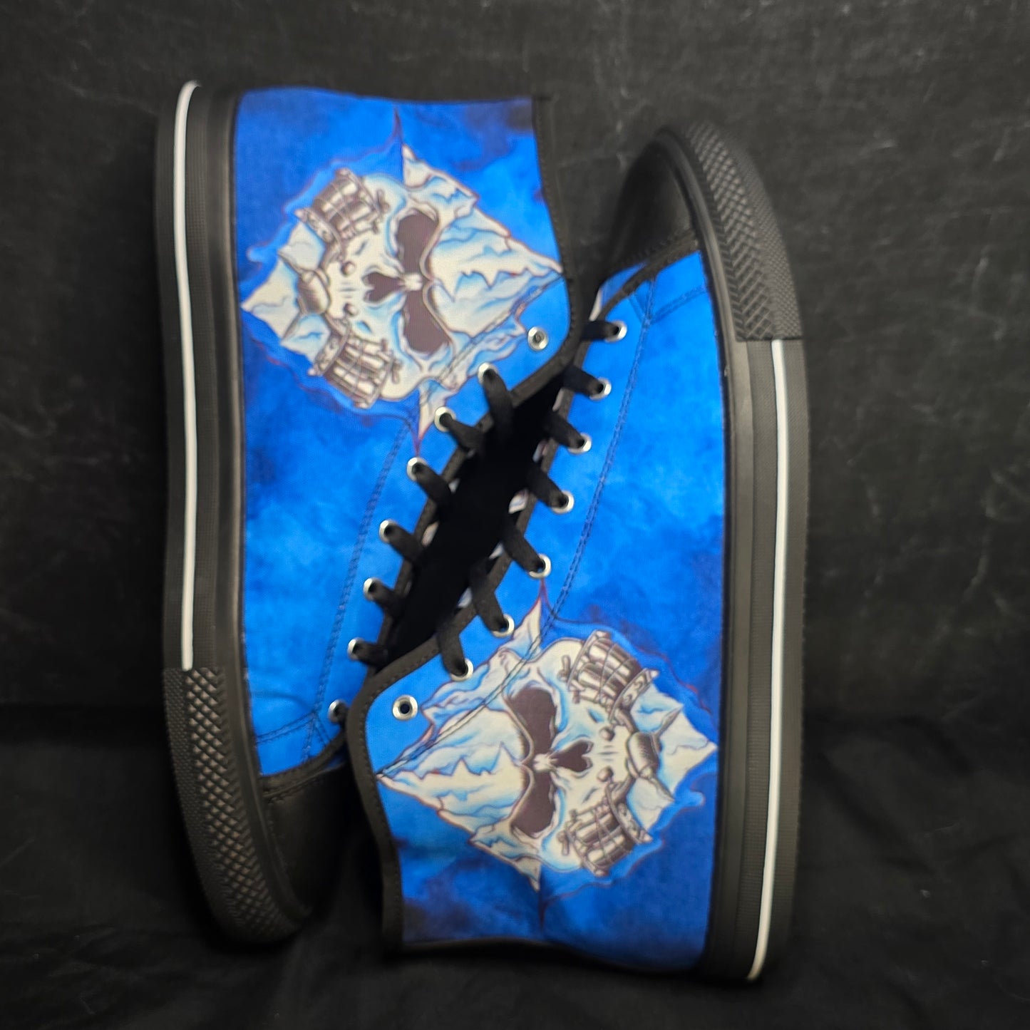 Only the tip - Blue Ice High tops