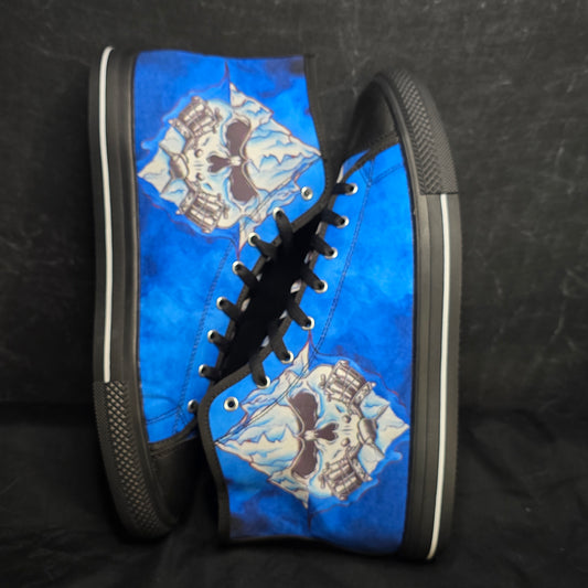 Only the tip - Blue Ice High tops