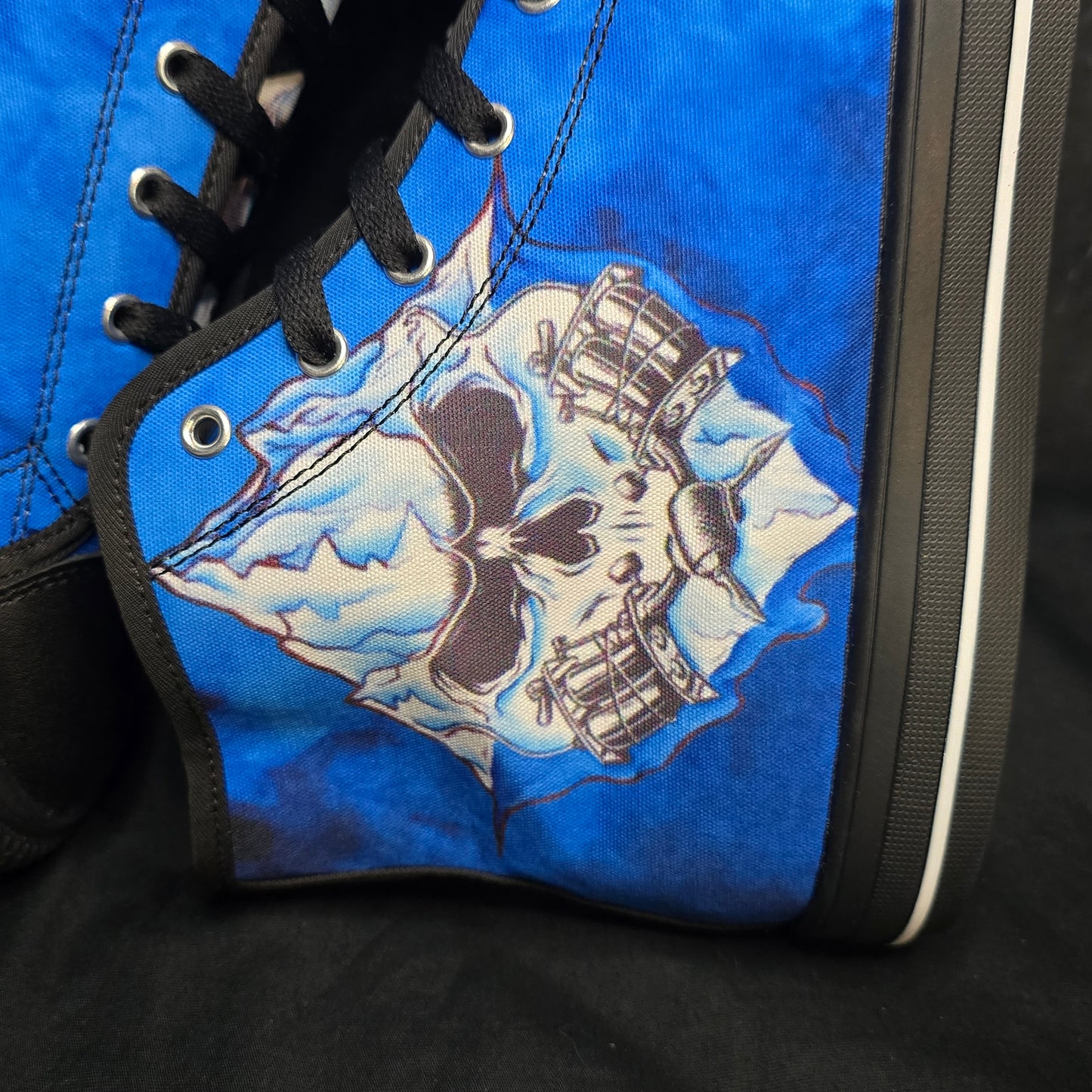 Only the tip - Blue Ice High tops