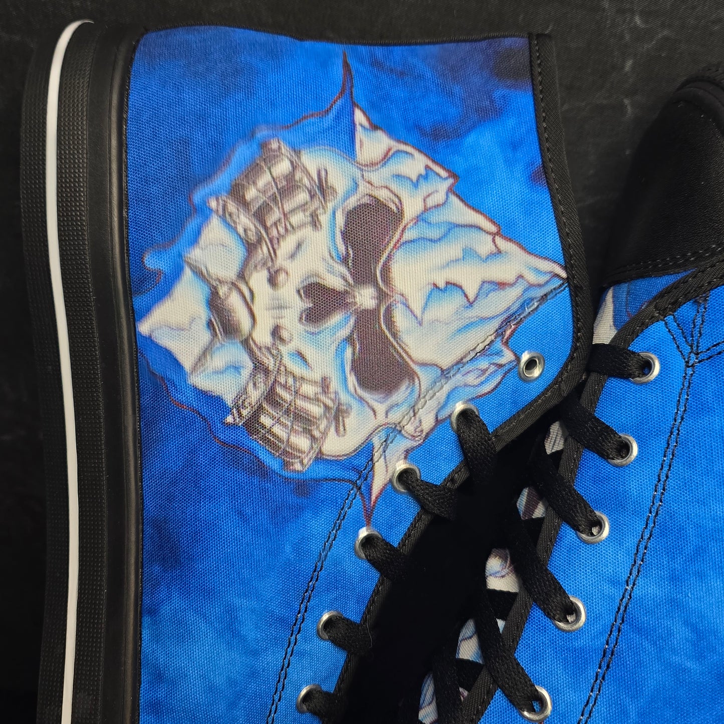 Only the tip - Blue Ice High tops