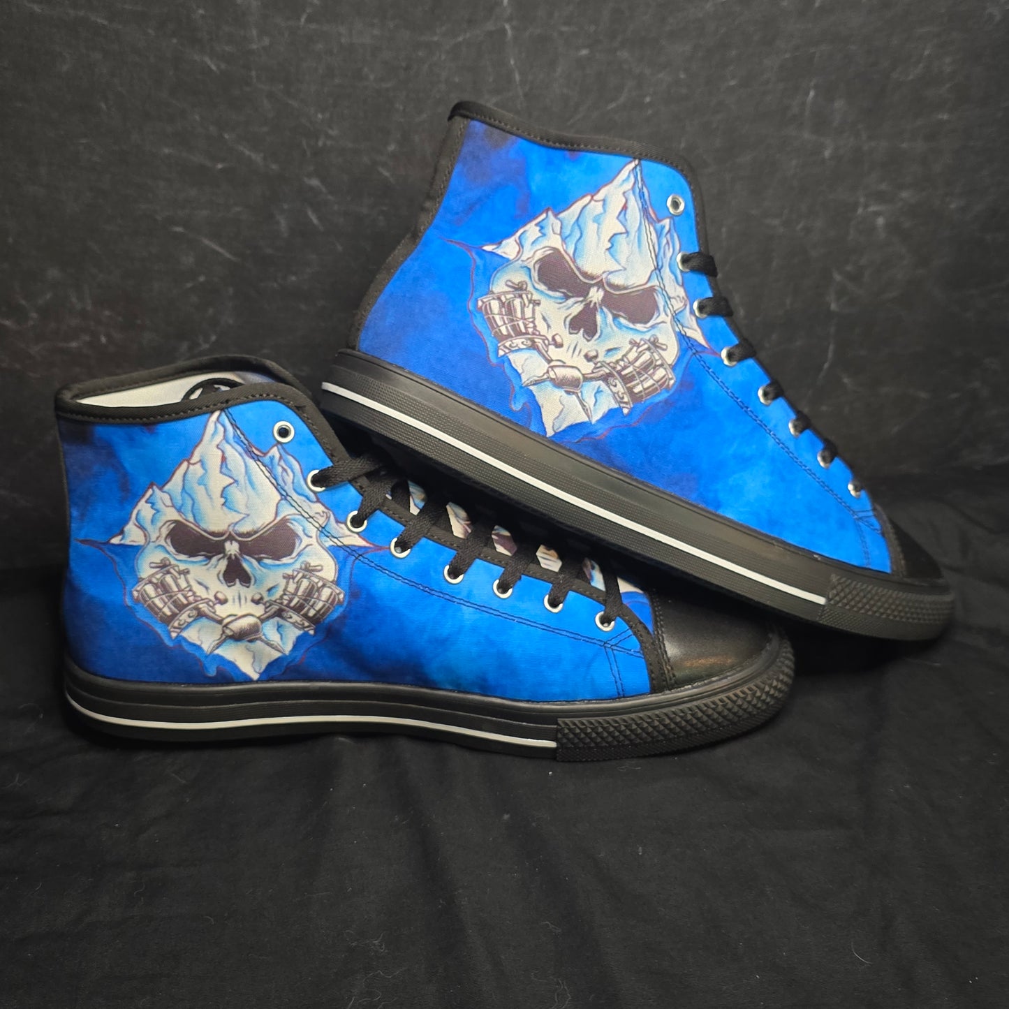 Only the tip - Blue Ice High tops