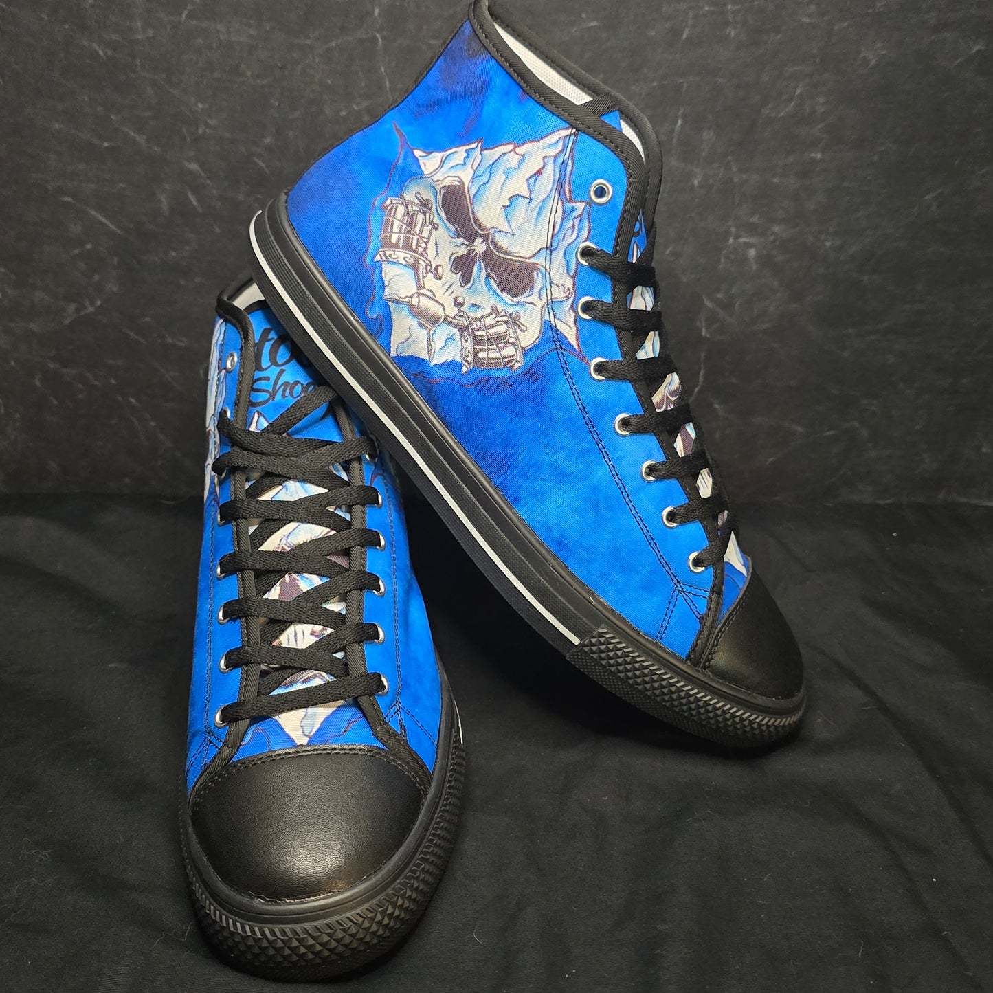 Only the tip - Blue Ice High tops