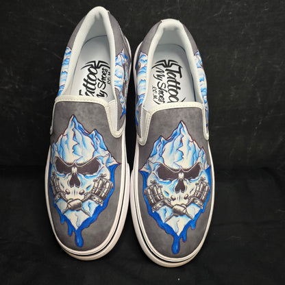 Only the tip Grey Smoke slip on