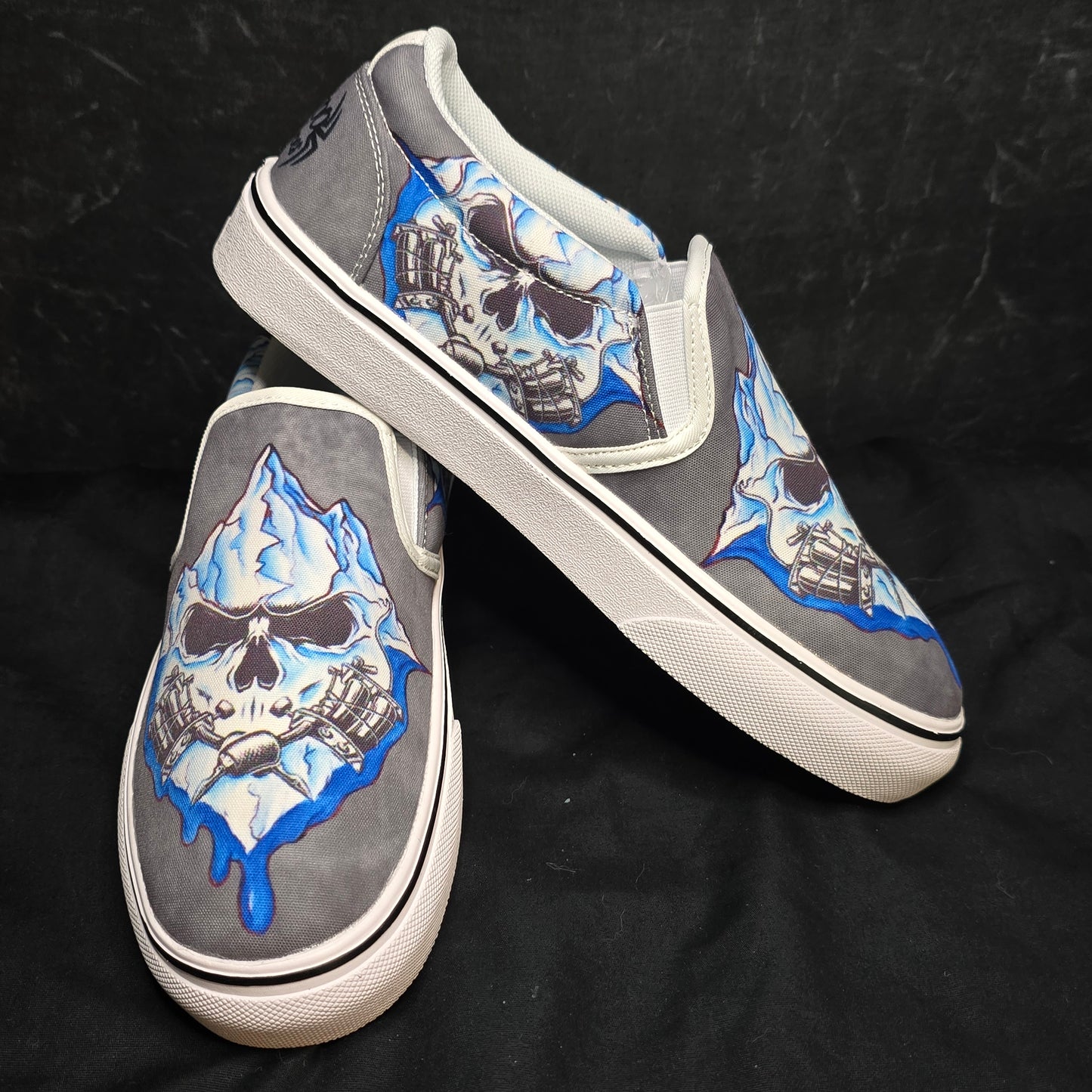 Only the tip Grey Smoke slip on
