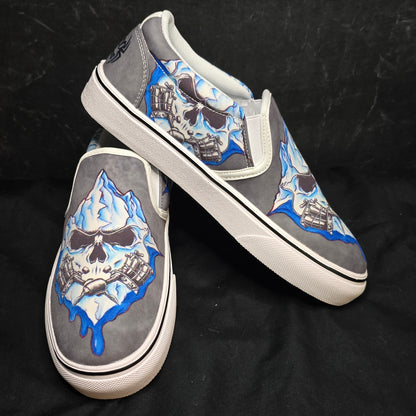 Only the tip Grey Smoke slip on