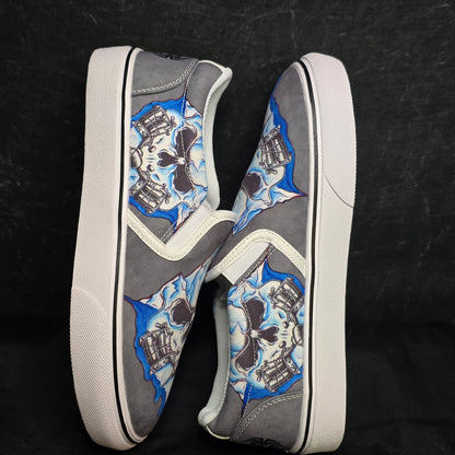 Only the tip Grey Smoke slip on