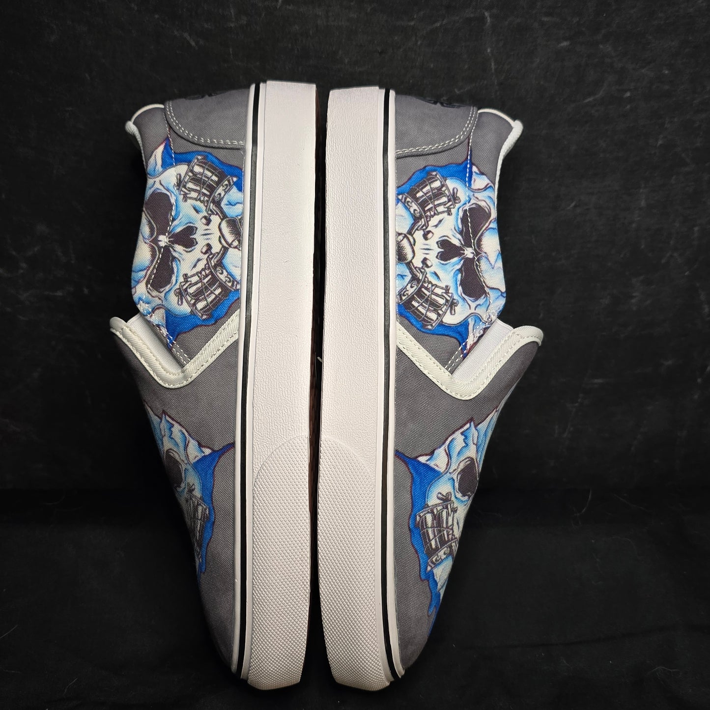 Only the tip Grey Smoke slip on