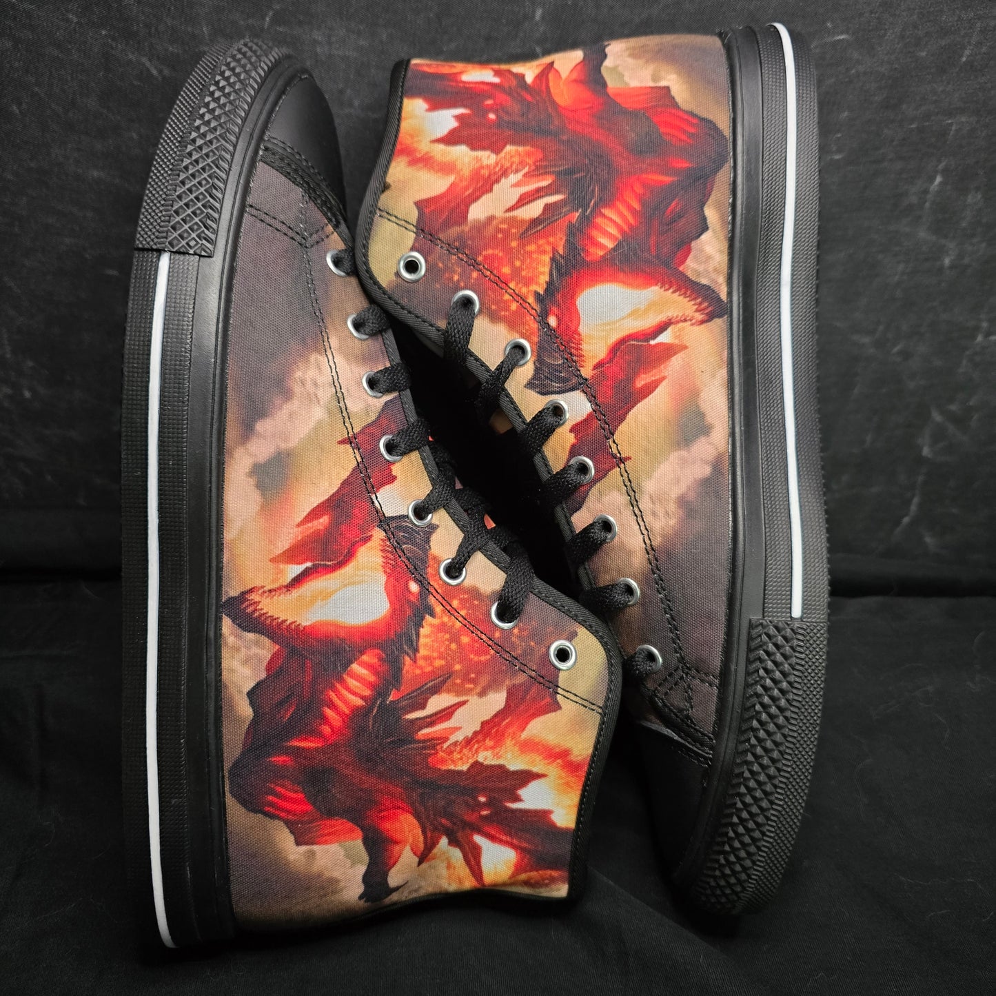 Flying Dragons High Tops - M8 W10