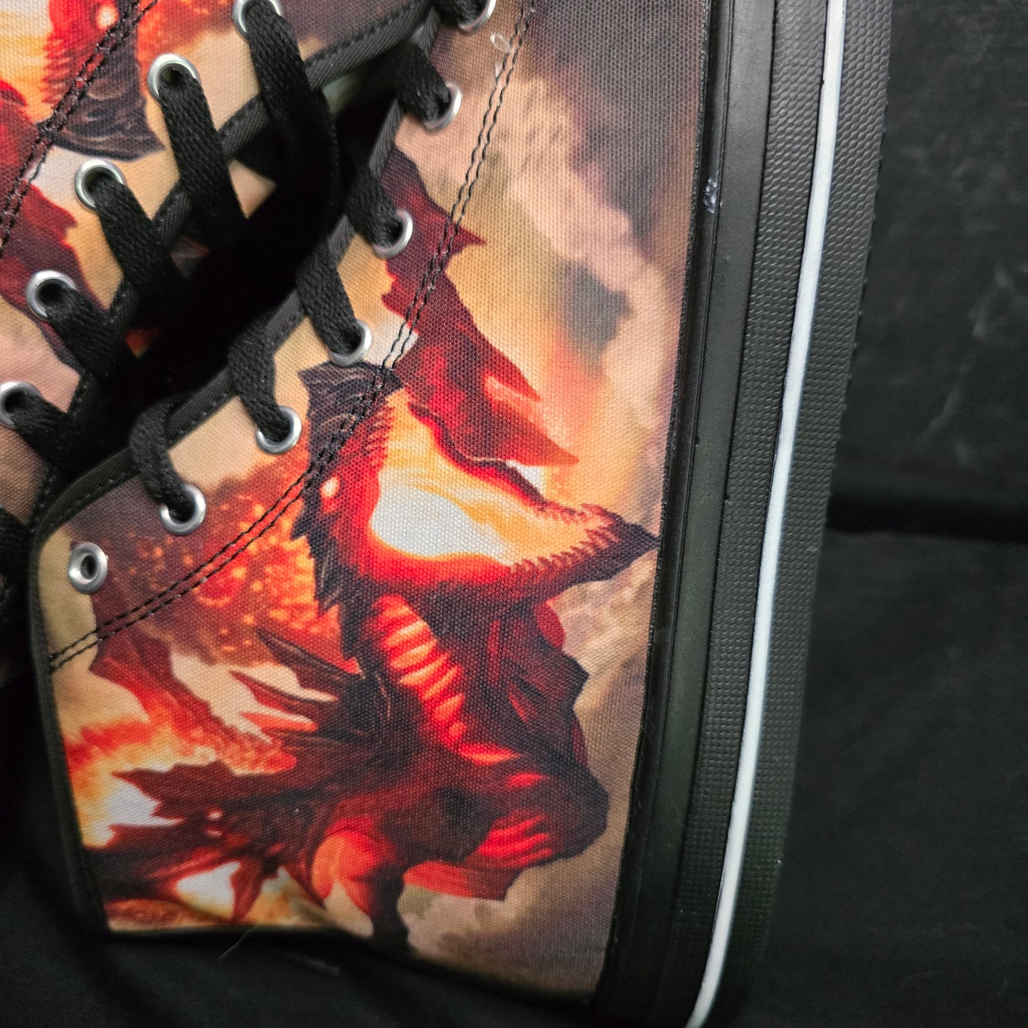 Flying Dragons High Tops - M8 W10