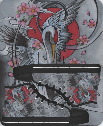Snow Crane High Tops