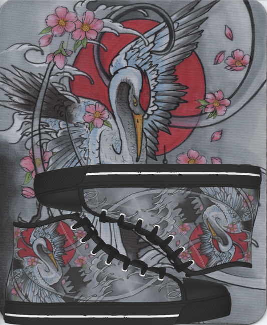 Snow Crane High Tops